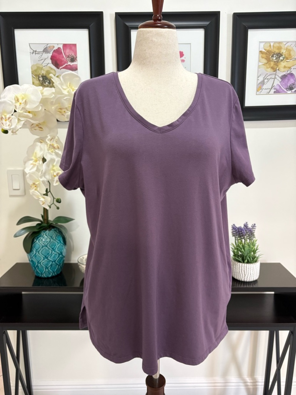 Charter Club Purple Pajama Set